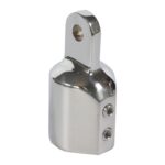 Tapa de extremo de ojos de acero inoxidable 316 adecuada para sombrillas de yate, 25.4mm 1 inch