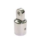 Accesorios de toldo de yate RV de acero inoxidable 316 con tapa deslizante de seda superior única ordinaria, 19mm - Imagen 2