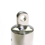 Accesorios de toldo de yate RV de acero inoxidable 316 con tapa deslizante de seda superior única ordinaria, 32mm - Imagen 4