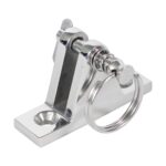 Anillo de clavija de asiento tipo montaña Accesorios de barco de acero inoxidable 316, 60 x 18mm