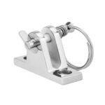 Anillo de clavija de asiento tipo montaña Accesorios de barco de acero inoxidable 316, 60 x 18mm - Imagen 2