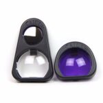 2 juegos de lentes de primer plano con espejo de retrato Selfie + juego de filtros de color púrpura para cámara FUJIFILM Instax Mini 90, For FUJIFILM Instax Mini 90