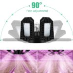 Lámpara de planta LED Luz de relleno de espectro completo Lámpara de crecimiento de planta floral, 150W - Imagen 3