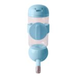 Bebedero para mascotas Tipo colgante Taza de agua para mascotas, 350ml (Blue)