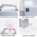 Huihao Children Home Atomization Machine Pequeño atomizador comprimido CN enchufe - Imagen 5
