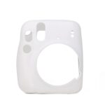 Funda protectora de silicona color gelatina para cámara para Fujifilm Instax mini 11, Jelly Color White