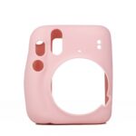 Funda protectora de silicona color gelatina para cámara para Fujifilm Instax mini 11, Jelly Color Pink
