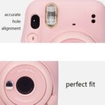 Funda protectora de silicona color gelatina para cámara para Fujifilm Instax mini 11, Jelly Color White - Imagen 4