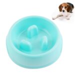 5 PCS Pet Bowl Cat Bowl Feeder Anti-Asfixia Slow Food Bowl Thicked Dog Bowl, S  16 x 18 x 5cm