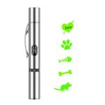 Linterna de gato divertido de proyección recargable, juguete para mascotas con varios patrones, linterna de acero inoxidable, Projection Funny Cat Flashlight