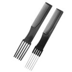 10 unids/set peine plano de plástico para peluquería - Imagen 4