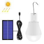Bombilla solar LED USB Bombilla de luz de emergencia portátil para exteriores Iluminación para acampar