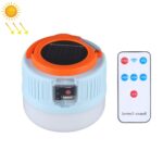 Luz solar para acampar Luz de bombilla de iluminación LED para el hogar al aire libre, estilo:, 508 Remote Control (Blue Orange)