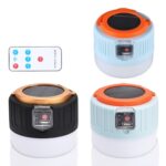 Luz solar para acampar Luz de bombilla de iluminación LED para el hogar al aire libre, estilo:, 509 Charging (Blue Orange) - Imagen 2