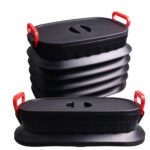 Cubo de basura plegable de 18L Caja de almacenamiento telescópica Cubo de almacenamiento Cubo de agua plegable, Folding Trash Can