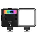 N69 2500-9000K + Cámara RGB Luz de llenado Pequeña fotografía a todo color Luz portátil Portátil Noche Luz Luz de bolsillo Luz