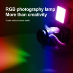 N69 2500-9000K + Cámara RGB Luz de llenado Pequeña fotografía a todo color Luz portátil Portátil Noche Luz Luz de bolsillo Luz - Imagen 2