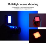 N69 2500-9000K + Cámara RGB Luz de llenado Pequeña fotografía a todo color Luz portátil Portátil Noche Luz Luz de bolsillo Luz - Imagen 3