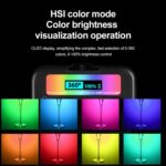 N69 2500-9000K + Cámara RGB Luz de llenado Pequeña fotografía a todo color Luz portátil Portátil Noche Luz Luz de bolsillo Luz - Imagen 4