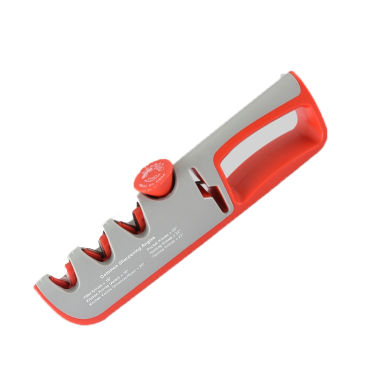 TBD0572616301B.jpg Afilador de cuchillos manual ajustable 4 en 1 Afilador de cuchillos multifuncional, 4 in 1 (Gray Red) - Imagen 1