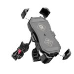 Soporte de teléfono móvil fijo de cuatro garras para montar al aire libre en motocicleta Kewig QC3.0 soporte impermeable de carga rápida, M11-B
