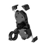 Soporte de teléfono móvil fijo de cuatro garras para montar al aire libre en motocicleta Kewig QC3.0 soporte impermeable de carga rápida, M11-B - Imagen 4