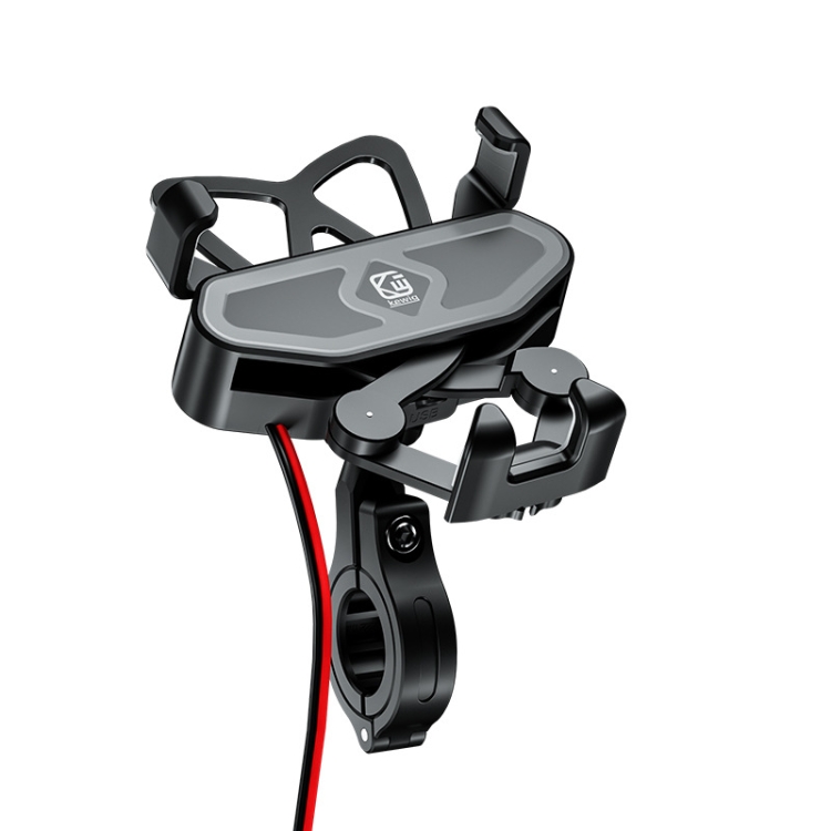 TBD0573270401.jpg Kewig motocicleta coche eléctrico teléfono móvil navegación soporte impermeable, M10 2.4A Charging Version - Imagen 1