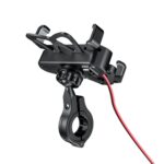 Kewig motocicleta coche eléctrico teléfono móvil navegación soporte impermeable, M10 2.4A Charging Version - Imagen 2