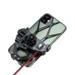Kewig motocicleta coche eléctrico teléfono móvil navegación soporte impermeable, M10 2.4A Charging Version - Imagen 4
