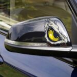 10 Uds coche reflectante coche pegatina espejo retrovisor ojo divertido pegatina 3D bloqueo de arañazos cuerpo pegatina decorativa - Imagen 4