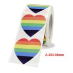 5 pegatinas de amor para el día de San Valentín, decoración de regalo, pegatinas de sellado, 3.8cm / 1.5inch - Imagen 3