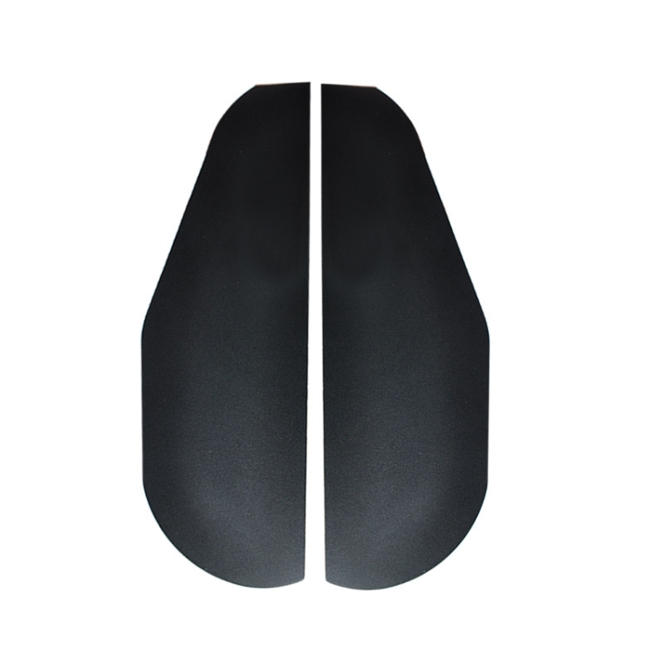 TBD0574125201A.jpg Espejo retrovisor para coche, cubierta de ceja para lluvia, espejo de Catering, protector de lluvia de aleación de aluminio, DM-104 (Black) - Imagen 1
