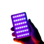 Ulanzi VL120 RGB Color a todo color RGB SLR cámara fotografía en vivo foto video pequeño