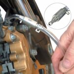 Kit de herramientas para manguera de purga de embrague, purgador de freno para motocicleta y coche, válvula y tubo unidireccionales DXY88, DXY88 - Imagen 4