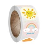10 rollos F69 niños clima sellado pegatina sobre decoración etiqueta adhesiva, F69 Sticker - Imagen 2