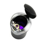 Mini cenicero cargado para automóvil N10 con lámpara y cubierta Suministros para automóvil, Mini Car Loaded Ashtray - Imagen 2