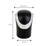Mini cenicero cargado para automóvil N10 con lámpara y cubierta Suministros para automóvil, Mini Car Loaded Ashtray - Imagen 3