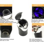 Mini cenicero cargado para automóvil N10 con lámpara y cubierta Suministros para automóvil, Mini Car Loaded Ashtray - Imagen 4