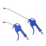 4 PCS Gran volumen de aire Metal Neumático Colector de polvo de alta presión Herramienta neumática de soplado de polvo, Short, Long - Imagen 3