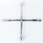 Llave de neumático de coche de manga cruzada plegable de 350 mm, 350mm Folding Cross Wrench - Imagen 2