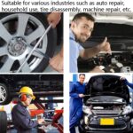 Llave de neumático de coche de manga cruzada plegable de 350 mm, 350mm Folding Cross Wrench - Imagen 7