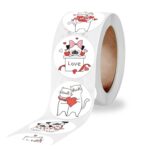 10 rollos K-92 Animal Seal Sticker Etiqueta de decoración de regalo, K-92 Sticker - Imagen 4