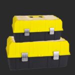 Caja de almacenamiento de hardware Caja de herramientas de piezas de automóviles llenas a mano Caja de herramientas de reparación de electricista portátil, 17 inch Folding, 21 inch Folding - Imagen 2