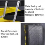 Caja de almacenamiento de hardware Caja de herramientas de piezas de automóviles llenas a mano Caja de herramientas de reparación de electricista portátil, 17 inch Folding, 21 inch Folding - Imagen 4