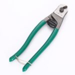 JTO cuerda de alambre tijeras Mini abrazaderas de descarga mango de plástico cortador de alambre de acero, 8inch