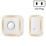 CACAZI A58 Timbre inalámbrico inteligente sin batería, US Plug