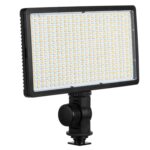 Ajuste continuo LED Luz de relleno en vivo Fotografía reversible Luz suave, 8 inch