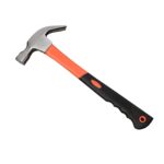 Herramientas de hardware de martillo de oreja con mango recubierto de plástico de 3 piezas, Hammerhead 250g
