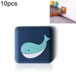10 PCS Crash Pad para manija de puerta de pared Almohadilla de cojín de silicona