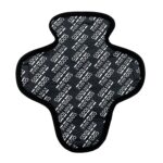 MTTD1028 Montar Transpirable Secado rápido Absorber el sudor Esponja Almohadilla para casco de motocicleta extraíble, One Size